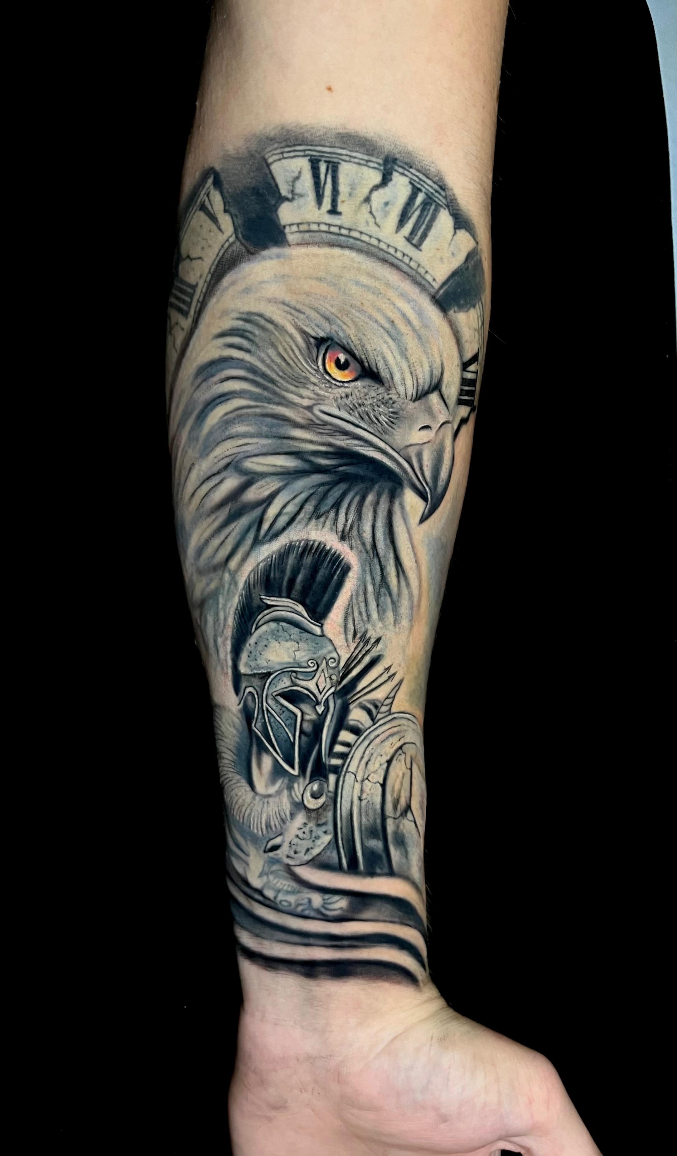 Tatuagem preto e branco